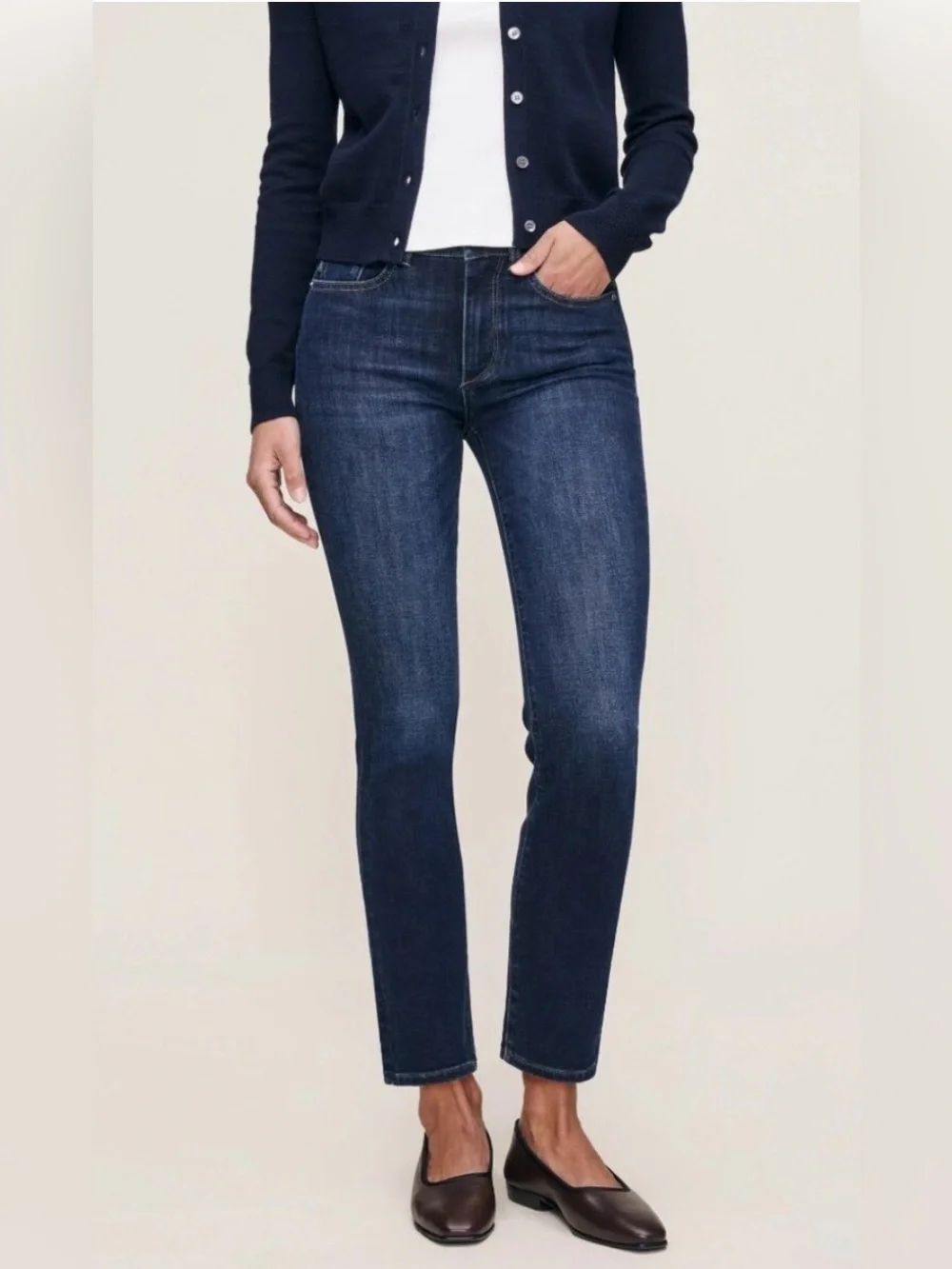 DL1961 Slim MARA Straight Jeans in light Blue Wash size 29